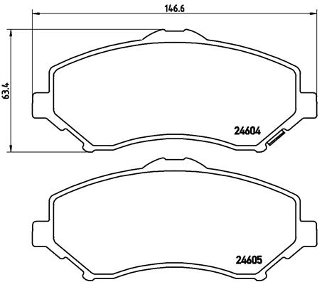 DISCS PADS BREMBO FRONT FIAT FREEMONT 302MM photo 3 - milautoparts-fr.ukrlive.com