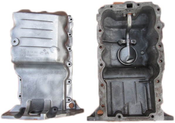 TRAY OPEL 1.2 16V Z12XEP 1.4 Z14XEP CORSA C D ASTRA G AGILA COMBO 9128621 photo 2 - milautoparts-fr.ukrlive.com