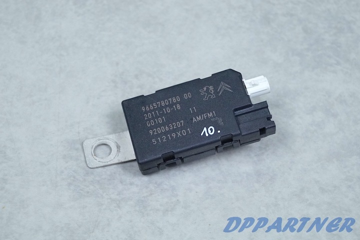 AMPLIFIER MODULE ANTENNAS 9665780780 PEUGEOT 508 photo 2 - milautoparts-fr.ukrlive.com