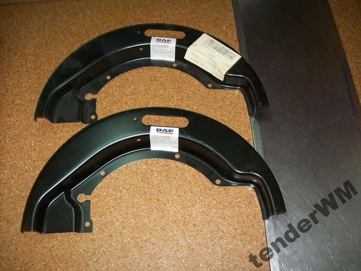 PROTECTION PADS BRAKE DAF XF CF 1231433 photo 3 - milautoparts-fr.ukrlive.com