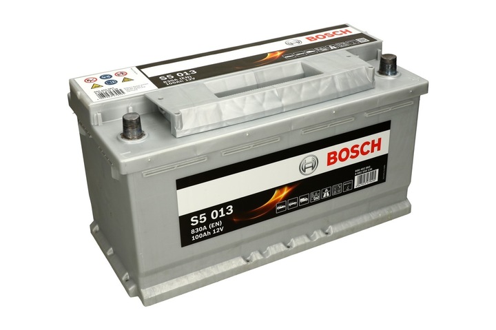 ACCUMULATEUR 100AH 830A BOSCH S5 (BEZ ZDANIA STAREGO) S5013 2024R photo 3 - milautoparts-fr.ukrlive.com