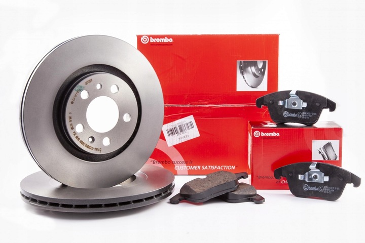 2× BREMBO DISCS BRAKE FRONT 09.7717.10 + BREMBO PADS MOVANO MASTER 1.9DTI 2.5CDTI 2.8DTI photo 1 - milautoparts-fr.ukrlive.com