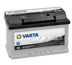 BATTERY VARTA BLACK 70AH 640A DOST+WYM LODZ photo 1 - milautoparts-fr.ukrlive.com