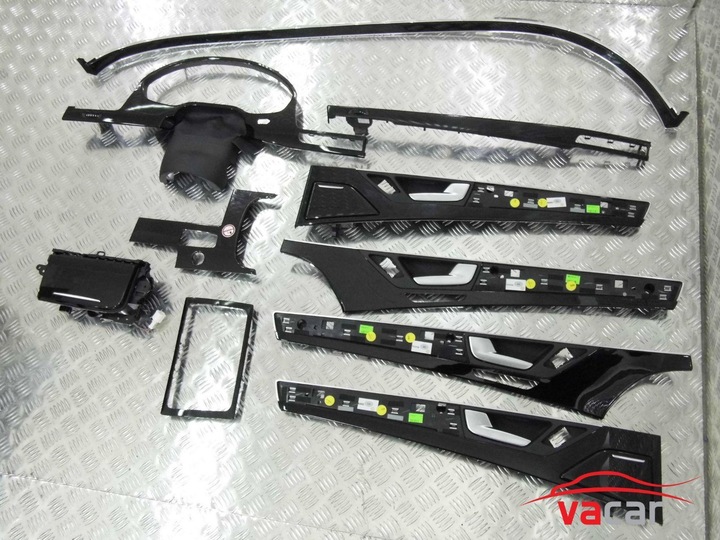 ASSORTIMENT MOLDING DÉCOR MOLDING PIANO BLACK AUDI A8 4H photo 3 - milautoparts-fr.ukrlive.com