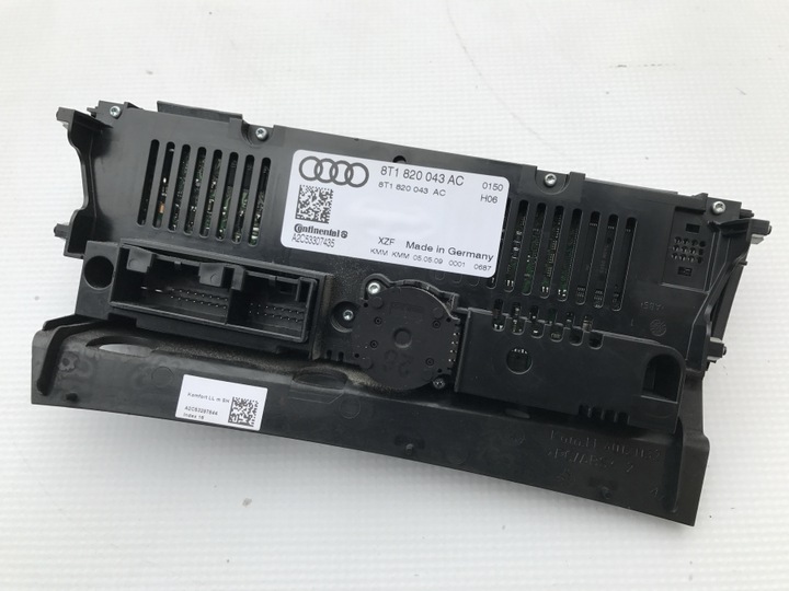 PANEL AIR CONDITIONER AUDI A5 8T A4 B8 8T1820043AC photo 14 - milautoparts-fr.ukrlive.com