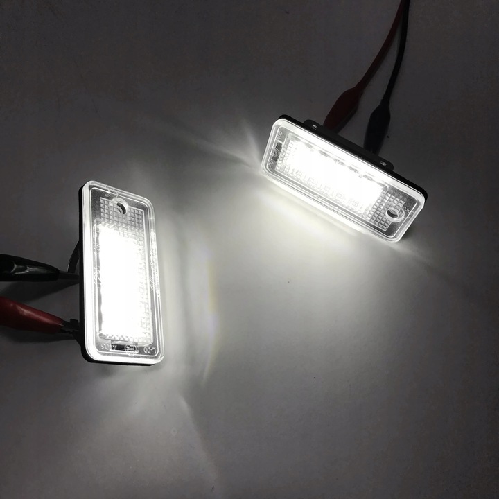 LAMPS REGISTRATION LED AUDI A3 A4 A6 A8 Q7 PLATES photo 5 - milautoparts-fr.ukrlive.com