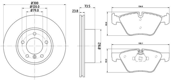 MAXGEAR DISQUE DE FREIN BMW P. E90 05- photo 11 - milautoparts-fr.ukrlive.com