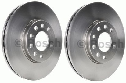 DISCS BRAKE OPEL VECTRA B 5 BOLTS FRONT BOSCH photo 2 - milautoparts-fr.ukrlive.com