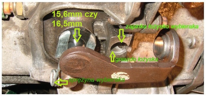 RENAULT SET REPAIR SELECTOR BOX GEAR REPERATURKI+ SEAL photo 2 - milautoparts-fr.ukrlive.com