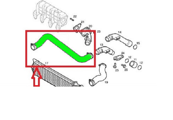 CABLE TURBO RADIATOR NISSAN INTERSTAR I DCI photo 6 - milautoparts-fr.ukrlive.com