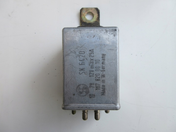 RELAY MERCEDES W123 W201 W126 1078200010 photo 1 - milautoparts-fr.ukrlive.com