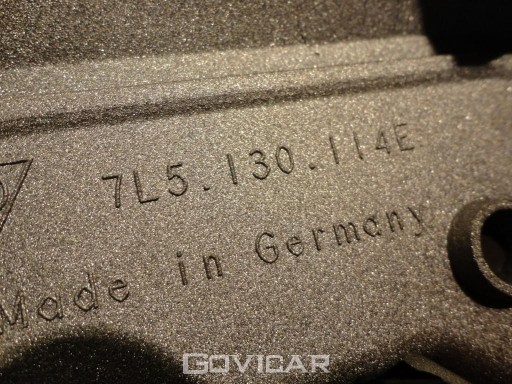 PORSCHE AVEC 7L5130114E REVÊTEMENT DE MOTEUR photo 2 - milautoparts-fr.ukrlive.com