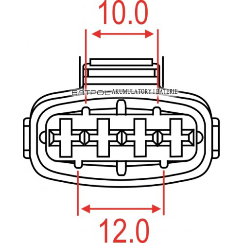 JACKPLUG CONNECTOR 4 PIN SENSOR PRESSURE PRESSURE photo 2 - milautoparts-fr.ukrlive.com