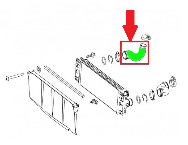 FIL DE RADIATEUR MERCEDES SPRINTER 906 2.2 CDI photo 6 - milautoparts-fr.ukrlive.com