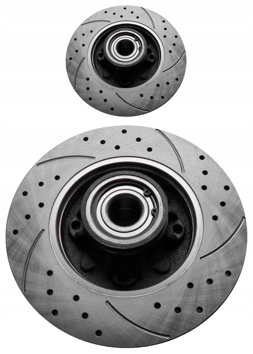 DISCS MIKODA 0568L GT BEARING CITROEN C4 II REAR photo 1 - milautoparts-fr.ukrlive.com