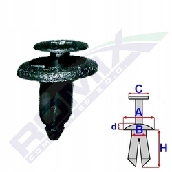 CLAMP MANIFOLD 6MM HONDA CBR CRF CTX RVT VFR VT VTR photo 2 - milautoparts-fr.ukrlive.com