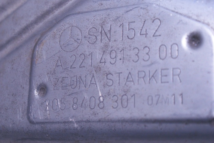 MERCEDES-BENZ WITH A2214913300 SILENCER EXHAUSTION photo 2 - milautoparts-fr.ukrlive.com