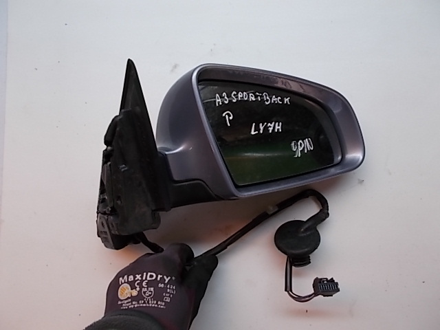 AUDI A3 8P 04R- MIRROR RIGHT LY7H SPORTBACK photo 2 - milautoparts-fr.ukrlive.com