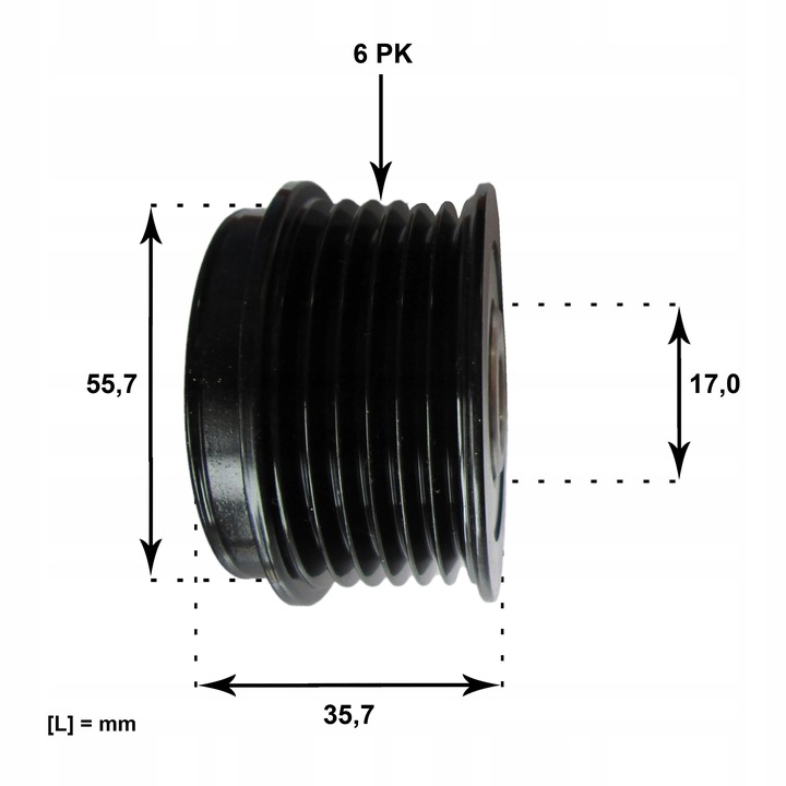 EMBRAYAGE GÉNÉRATEUR MERCEDES VITO W638 108D 110D photo 2 - milautoparts-fr.ukrlive.com