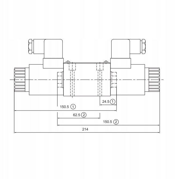 ELECTROMAGNETIC VALVE HYDRAULIC CETOP AL 6 02 E 12V photo 2 - milautoparts-fr.ukrlive.com