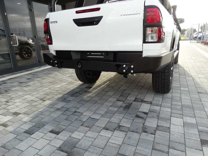 BUMPER STEEL REAR LONG TOYOTA HILUX REVO 2016 photo 2 - milautoparts-fr.ukrlive.com