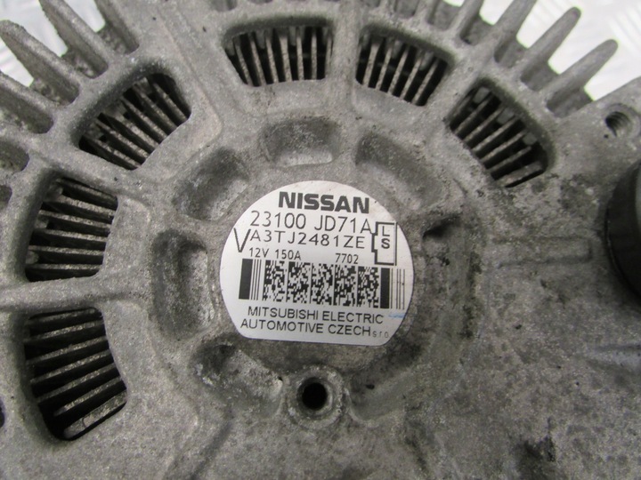 ELECTRIC GENERATOR 2.0 DCI NISSAN QASHQAI J10 08R photo 5 - milautoparts-fr.ukrlive.com