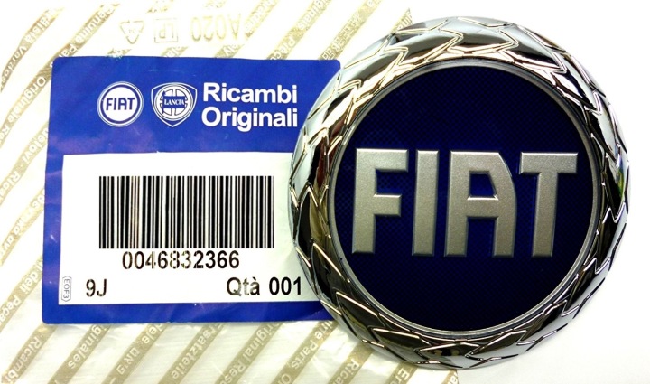 OE FIAT EMBLÈME FIAT CROMA 05-10, DOBLO 05-, GRANDE PUNTO 05-08, IDEA 03-0