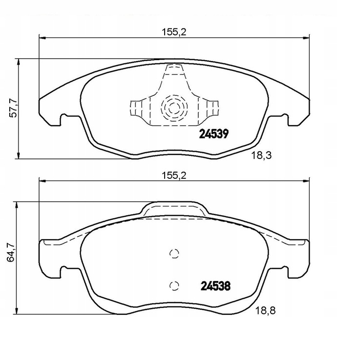 DISCS MIKODA 0545 GT PADS PEUGEOT 5008 I 09R- FRONT 283MM. photo 3 - milautoparts-fr.ukrlive.com