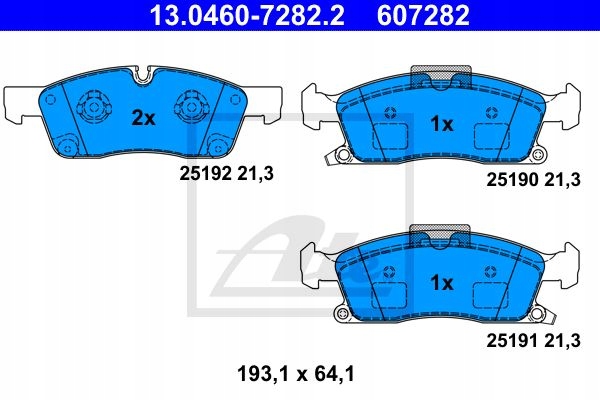 ATE SABOTS DE FREIN AVANT GRAND CHEROKEE IV WK2 330MM 350MM photo 2 - milautoparts-fr.ukrlive.com