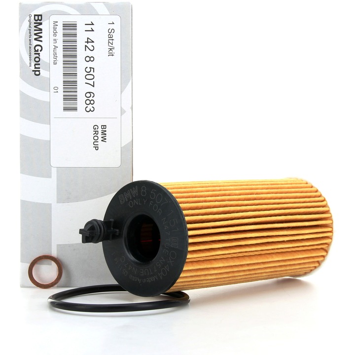 BMW WITH 11428507683 FILTER OILS + 6× OIL SILNIKOWY SYNTETYCZNY BMW WITH TWIN POWER TURBO 5W30 LONGLIFE-04 1 L 5W-30 photo 4 - milautoparts-fr.ukrlive.com