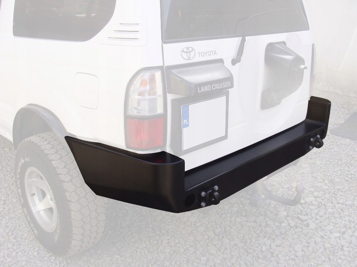 BUMPER REAR TOYOTA LAND CRUISER 90 STEEL +SZEKLE photo 4 - milautoparts-fr.ukrlive.com