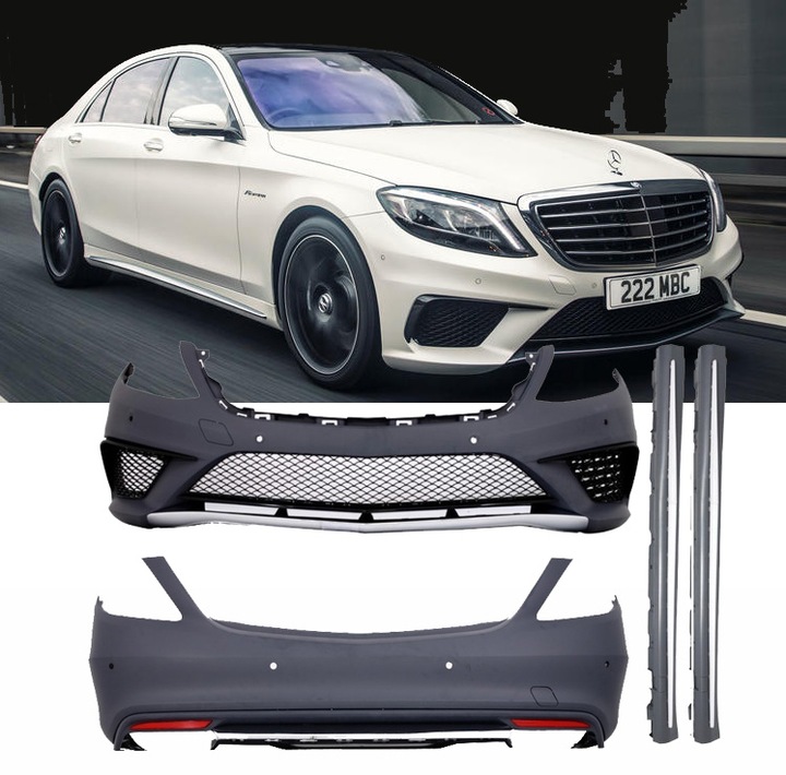 BODY KIT MERCEDES W222 13- S65 AMG BLACK EMMANCHAGE photo 1 - milautoparts-fr.ukrlive.com