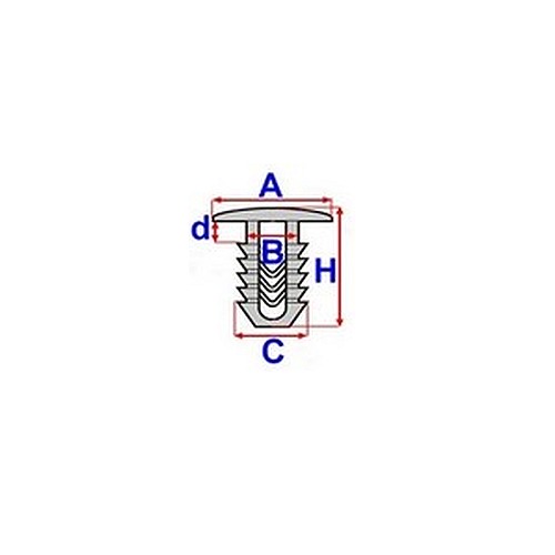 CLAMPS PINS SEALS HOOD HONDA CITY CR-V photo 5 - milautoparts-fr.ukrlive.com