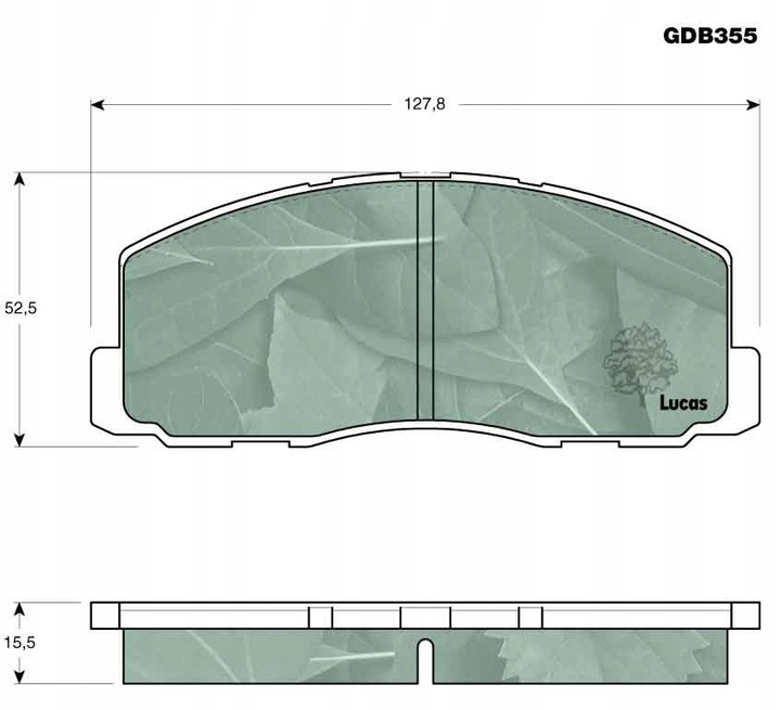 TRW PADS FRONT COLT LANCER GALANT CORDIA 1982-92 photo 10 - milautoparts-fr.ukrlive.com