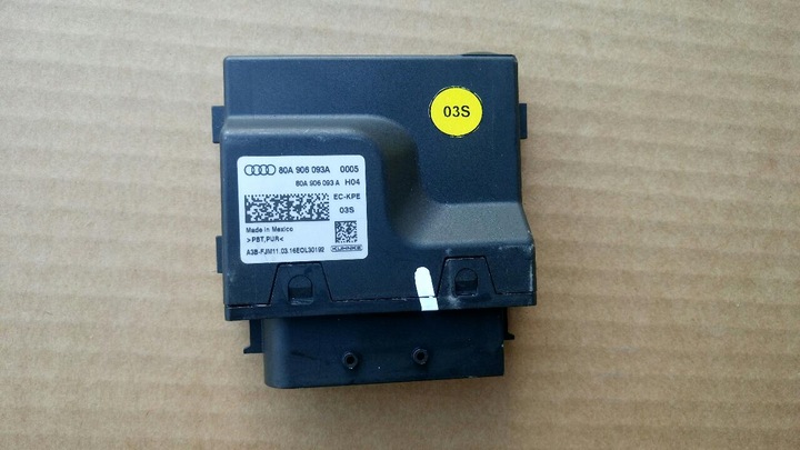 AUDI WITH 80A906093A CONTROL UNIT PUMP FUEL photo 1 - milautoparts-fr.ukrlive.com