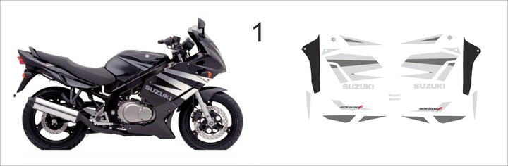 STICKERS SUZUKI GS 500 F GS500 F GS500F 2004 -2008 photo 2 - milautoparts-fr.ukrlive.com