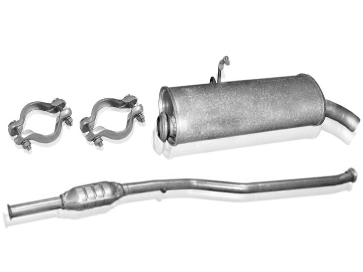 CITROEN BERLINGO / PEUGEOT DE CHARGEMENT - 1.9D (1868CM) - POTS D'ÉCHAPPEMENT + COLLIERS photo 1 - milautoparts-fr.ukrlive.com