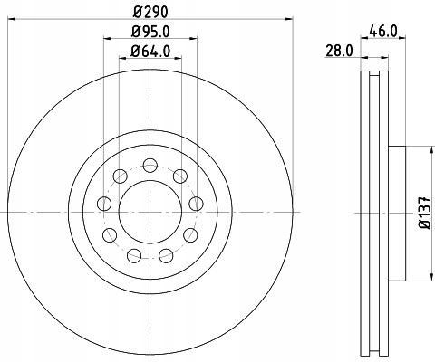 DISQUE DE FREIN MDC2021 photo 4 - milautoparts-fr.ukrlive.com