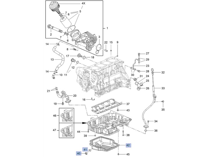 PALETTE D'HUILE D'ACIER OPEL ASTRA G 98- 5508MO-3 photo 8 - milautoparts-fr.ukrlive.com