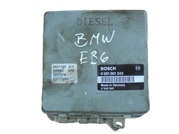 Блок управления блок управления 0281001243 2245541 bmw e36, Цена