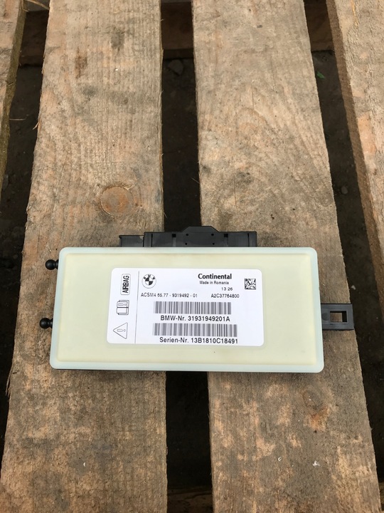 Bmw f20 f21 f30 блок управління airbag 9319492, Ціна
