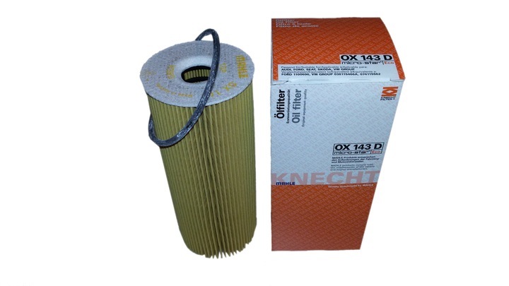 Knecht фильтр масла ox143d audi a3 a4 a6 vw bora, Цена