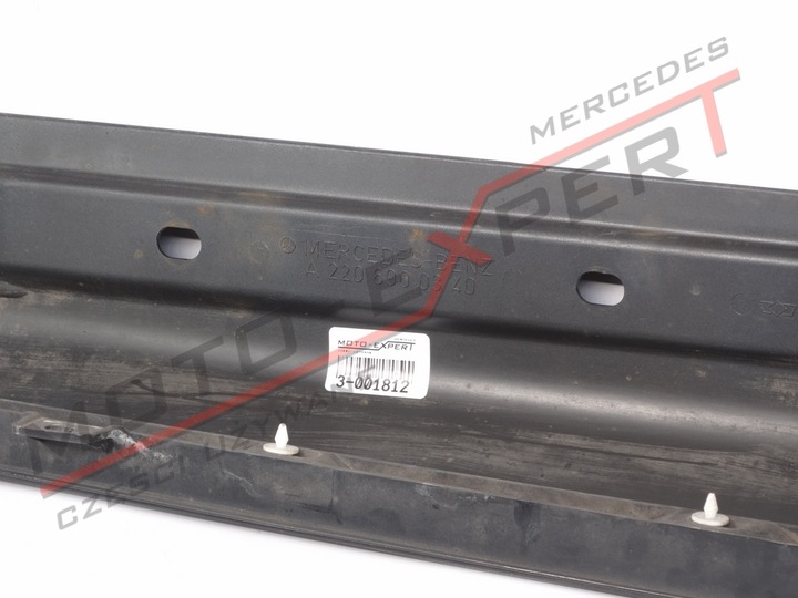 фото №6, Mercedes s w220 довгий планка накладка порогова ліва