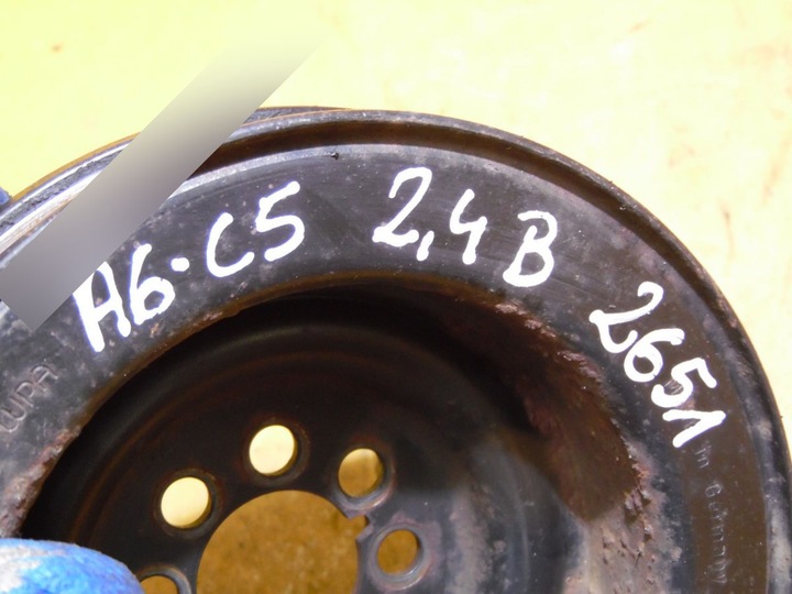 фото №6, Audi оригинальный номер 078 105 255f колесо ременное