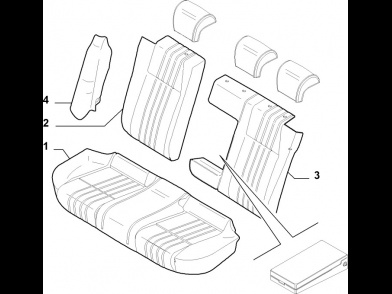 фото №5, Обшивка підлокітника чорна шкіра alfa romeo 159