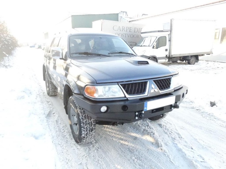 фото №8, Бампер переднее mitsubishi pajero sport стальной