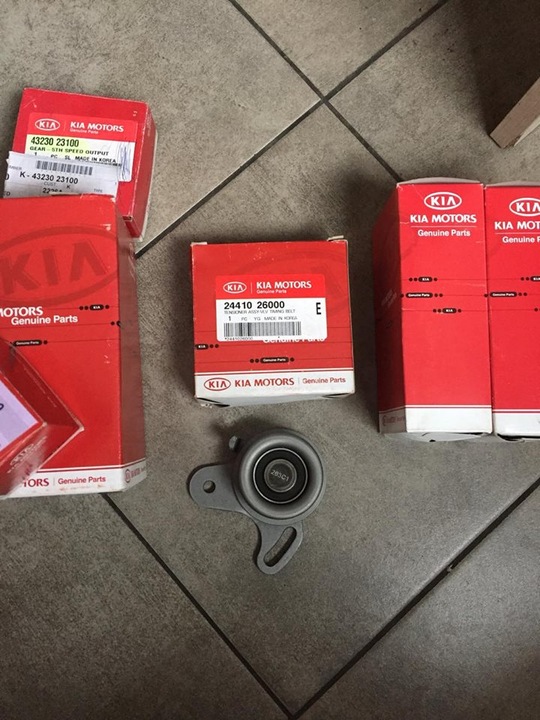 фото №1, Kia pride rio sorento натяжитель ремень распределительный вал