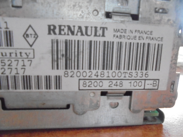 фото №6, Радіо cd renault laguna ii