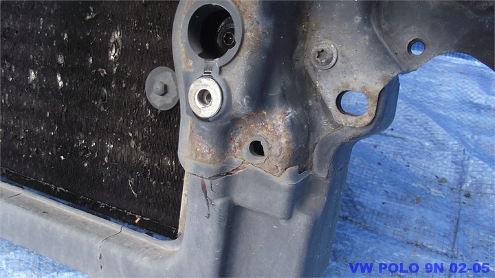 фото №9, Vw polo 9n 02-05 1.2 1.4 pas переднє комплектний