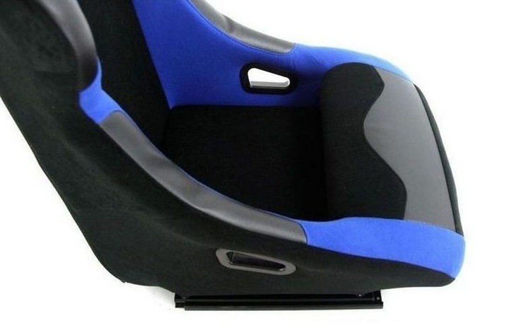 фото №8, Сиденье спортивный kubełkowy monza race plus велюр синий